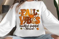 Fall vibes png design for T-shirts Product Image 4