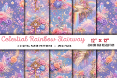 Celestial Rainbow Stairway Heaven JPG Product Image 1