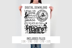 Dance life svg | when life gives you music dance | dance svg Product Image 2