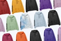 Heather Hoodie Front View PSD Mockup Product Image 5