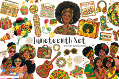 Juneteenth Celebration Clipart Product Image 1