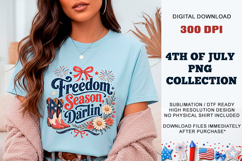 Freedom Season Darlin PNG | Sublimation DTF Product Image 3