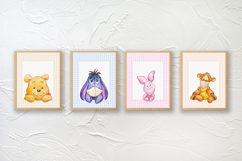 Winnie the Pooh Wall Art Set of 4 Prints Product Image 7