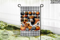 Fall Garden Flag Sublimation - Garden Flag PNG Design Product Image 1