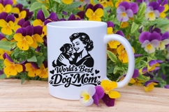 World's Best Dog Mom Svg, Dog Mom Svg, Dog Lover Svg. Product Image 8