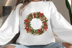 Bookish Christmas png design for T-shirts Product Image 4
