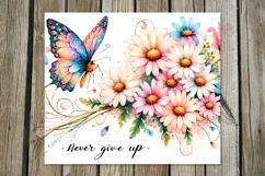 Fairy Butterfly | 4 skinny tumbler Sublimation designs PLUS2 Product Image 3