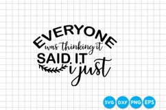 Sarcastic quotes SVG Design, Funny quotes svg design Product Image 6