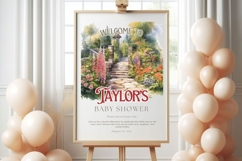 Baby Shower Welcome Sign Template 112 Product Image 4