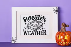 Sweater Weather Svg, Fall Season Svg, Cozy Season Svg. Product Image 8