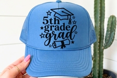 5th Grade Grad Svg, Middle School Svg, Graduation Svg. Product Image 8