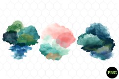 Watercolor Splash Clipart Product Image 1