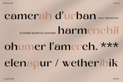 Layer Valenas - Luxury Ligature Font for Fashion Product Image 6