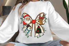 Christmas bow png design for T-shirts Product Image 4