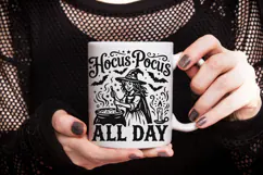 Hocus Pocus All Day Svg, Halloween Witch Svg, Funny Svg. Product Image 8