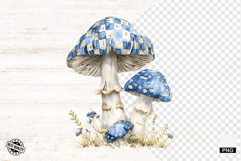 Gingham Mushroom Png - Mushroom Clipart Product Image 1