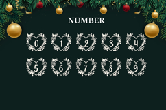 Love Christmas Monogram Font Product Image 7