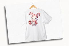Bunny Christmas Watercolor 47 Cliparts Ai Generated Art Product Image 7