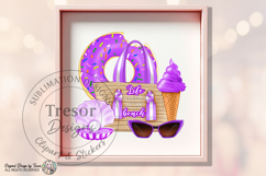 Purple Life Is Better At The Beach Design | Summer Beach Vib Product Image 4
