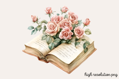 Christian Easter Watercolor Clipart PNG Product Image 1