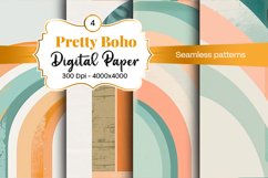 Boho digital paper Seamless backgrounds Product Image 1