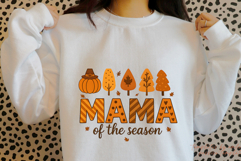 Mama of the Season PNG, Fall Mama Sublimation Design, Autumn Product Image 2