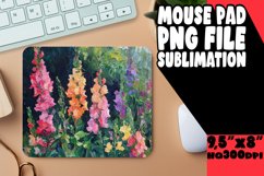 Gorgeous Oil Flower Art for Sublimation Round Design Product Image 1