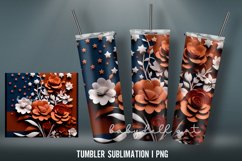 Patrotic 3D Tumbler Wrap | Tumbler Wrap Sublimation Desig Product Image 3