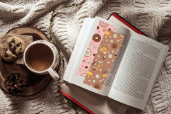 Kawaii Dessert Cats Bookmark Set,Cute Sweet Treat Kittens Product Image 7