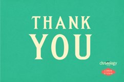 Chronology Product Image 3