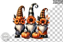 Halloween Gnome Sublimation - Clipart PNG Design Product Image 1