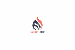 Colorful water aqua splashes nature symbol liquid food logo. Product Image 1