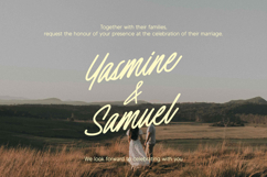 Quiet Sunday Reflection | Monoline Script Product Image 7