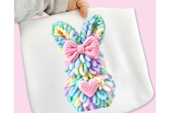 Faux Yarn Easter PNG, Easter Bunny PNG, Happy Easter PNG Product Image 6