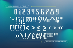 Lusmina Eclipse - Modern Logo Font | Web Font Product Image 7