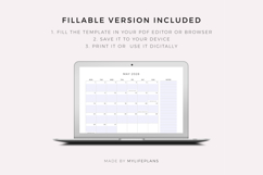 2028 Monthly Calendar with Holidays &amp; Notes, Printable Product Image 7