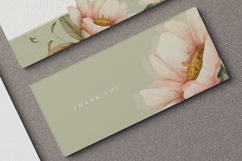 wedding invitation card set with beautiful floral watercolor Product Image 7