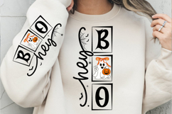 Hey Boo PNG, Halloween PNG, Halloween Sign, Boo Ghost PNG Product Image 2