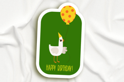 Birthday Cards Bundle, Cute Party Goose Birthday Greeting Product Image 8