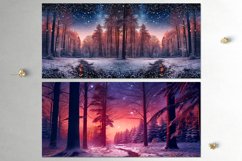 Winter Forest | 18 Christmas Sublimation Mug designs, JPG Product Image 7