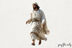 Watercolor Jesus Clipart PNG Product Image 1