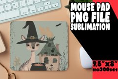 Autumn Boho Animal Mouse Pad Sublimation PNG Product Image 1