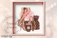 Luxury Heels Travel Fashion Quote PNG Glam Style Women Product Image 8
