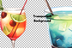 Colorful Cocktail 32 Cliparts Collection Product Image 7