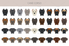 Cane Corso dog clip art Product Image 7
