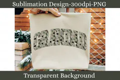 Grandad Camo Varsity Letter PNG Sublimation Design Product Image 3
