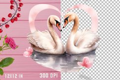 Valentine's Day Sublimation Bundle. Watercolor Sublimation Product Image 8