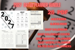 Best Simple 2027 Dated Planners Bundle Product Image 3