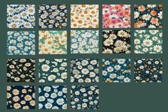 Boho Daisey Seamless Patterns - 300DPI Product Image 7
