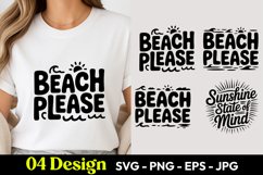 Beach Please SVG PNG Product Image 1